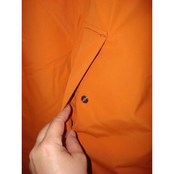 New NWT Mens Timberland Down Coat Orange Waterproof L Dryvent Warmest Recycled - Picture 13 of 16